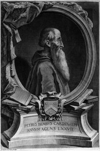 Portret van Pietro Bembo, Italiaanse kardinaal en humanist. door Unknown artist