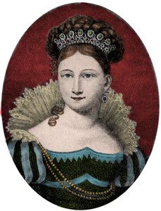 Portret van Prinses Louise van Saksen-Gotha-Altenburg (1800-1831) door Unknown artist