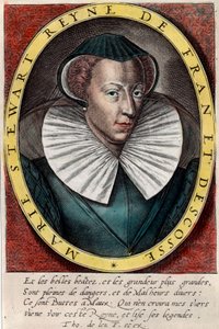 Portret van Koningin Marie Stuart (1542 - 1587), Koningin van Frankrijk en Schotland