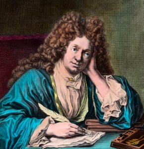 Portret van Richard Delalande, superintendent van de Muziek van de Koning