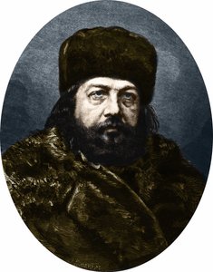Portret van Theophile Gautier, Franse dichter, romanschrijver en kunstcriticus (1811-1872) door Unknown artist