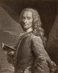 Portret van Voltaire (1694-1778) door Unknown artist