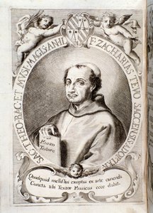 Portret van Zaccaria Tevo uit Il musico testore door Unknown artist