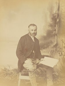 [Portret van een blanke man]. door Unknown artist