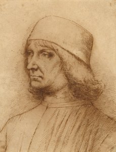 Portret van een man door Unknown artist