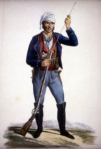 Portret van een Siciliaanse rover door Unknown artist