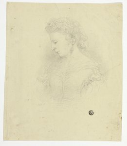 Portret van een Jonge Vrouw