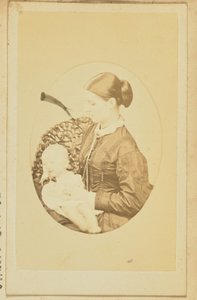 [Portret van een vrouw en baby]. door Unknown artist