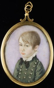 Portret van een jonge jongen, vroeger gedacht Horatio Nelson te zijn, ca. 1810