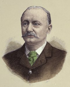 Portret van de Britse soldaat Lord Robert Stephenson Smith Baden Powell (1857-1941), oprichter van Scouting. door Unknown artist