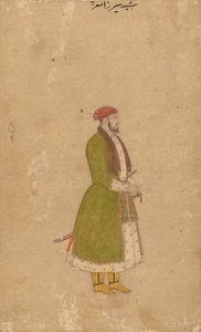Portret van de hoveling Mirza Muizz door Unknown artist