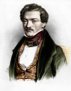 Portret van de Franse tenor Gilbert-Louis Duprez