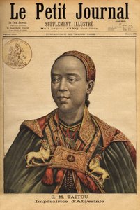 Portret van Keizerin Taytu Betul (Taitou)