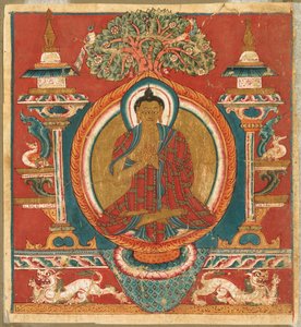Prediking van Sakyamuni door Unknown artist