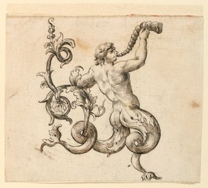 Projectfragment van een ornament