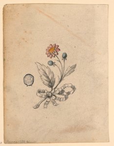 Ontwerp voor een corsage door Unknown artist