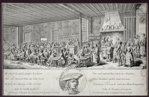 Ramponaux taverne door Unknown artist