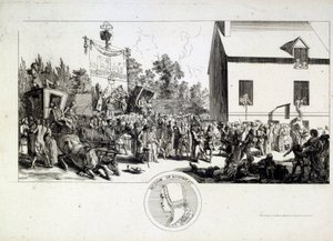 Ramponaux taverne door Unknown artist