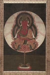 Rode Amida door Unknown artist