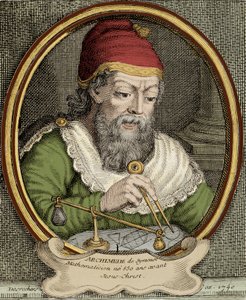 Voorstelling van Archimedes van Syracuse