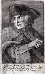 Robert François Damiens (Robert-François Damier) door Unknown artist