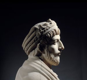 Romeins-Griekse kunst: priester van Sarapis door Unknown