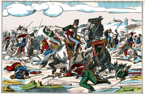 Russisch-Turkse oorlog. (Illustratie, ca. 1880)