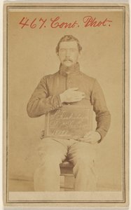 [S. Frankenberger D. 1st Pa. Cav. 18797, slachtoffer burgeroorlog]. door Unknown artist