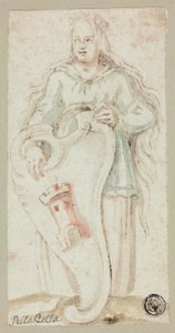 Heilige Barbara door Unknown artist
