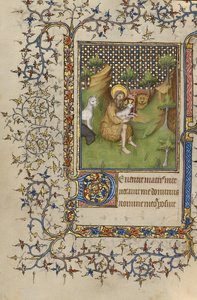 Johannes de Doper in de woestijn door Unknown artist