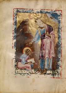 Johannes de Evangelist Dicteert door Unknown artist
