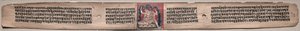 Samantabhadra die wolken van dingen spint: Folio 22 (recto), uit een Gandavyuha-soetra (Schrift van de Opperste Array) door Unknown artist