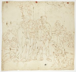 Scène uit de Romeinse geschiedenis