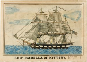 Schip Isabella van Kittery door Unknown artist