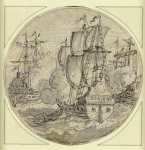 Schip aan het zeilen