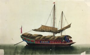 Scheepsschilderijen door Unknown artist