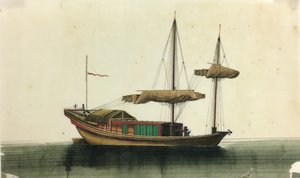 Scheepsschilderijen door Unknown artist
