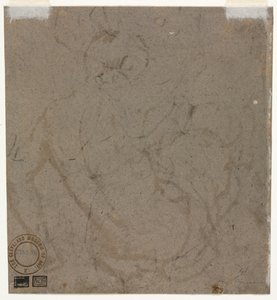 Schets (verso) door Unknown artist