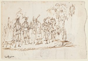 Schets: Een oosters bezoek