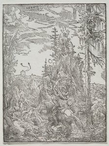 St. Joris en de draak door Unknown artist