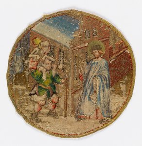 St. Martin geneest de kreupele en blinde bedelaars tegen hun wil door Unknown artist