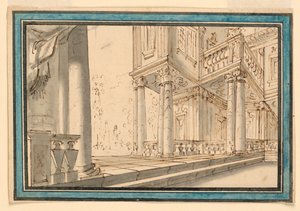 Toneelontwerp: Atrium van een villa