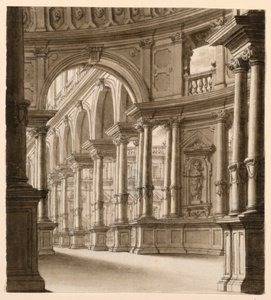 Toneelontwerp, Interieur van Renaissance Portiek