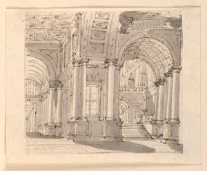 Toneelontwerp, paleisinterieur