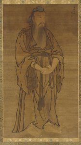 Staande figuur van Lü Dongbin door Unknown artist