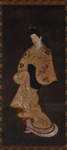 Staand figuur van een meisje door Unknown artist