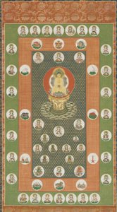 Ster Mandala door Unknown artist