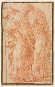 Studie van Monniken door Unknown artist