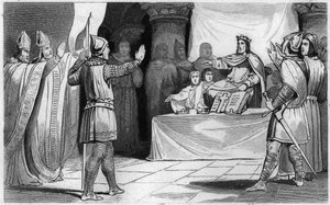 Opvolging van Lodewijk de Vrome of de Debonnaire, 816: de keizer van het Westen