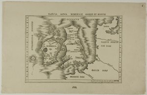 Tabuia Nova Hibernia Engeland en Schotland door Unknown artist